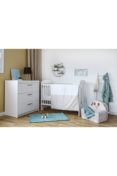 Bubaba Set de lenjerie de pat pentru bebelusi Dream – 6 piese – 100% bumbac