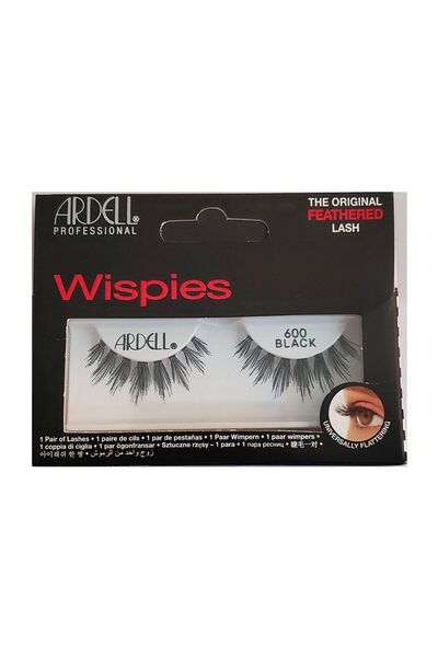 Ardell PROFESSIONAL WISPIES THE ORIGINAL FEATHERED LASH 600 BLACK 1PAIR