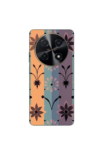 OEM Husa compatibila cu Huawei Nova 12i Silicon Gel Tpu Model Vintage Decal F...