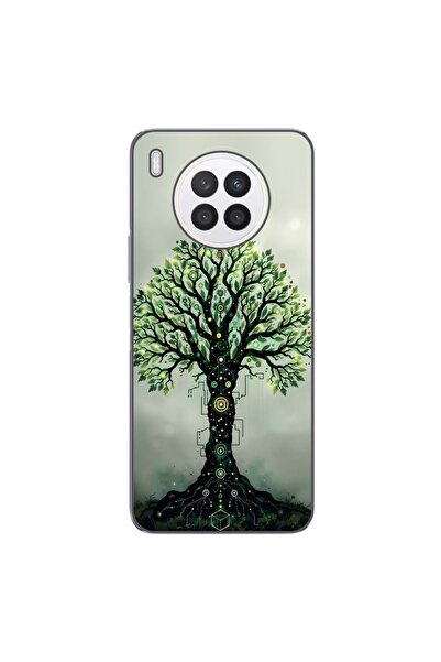 OEM Θήκη συμβατή με Huawei Nova 8i Σιλικόνης Gel TPU με σχέδιο Μυστικό Δέντρο