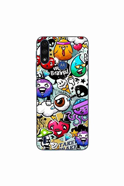 OEM Husa compatibila cu Motorola Moto E7 Power Silicon Gel Tpu Model Pop Art ...