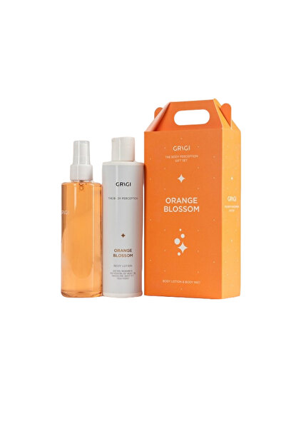 Grigi THE BODY PERCEPTION GIFT SET ORANGE BLOSSOM BODY MIST 200ML AND BODY LO...
