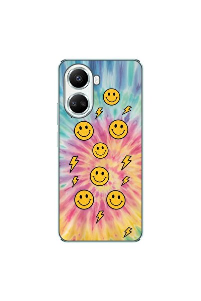 OEM Husa compatibila cu Huawei Nova 10 SE Silicon Gel Tpu Model Retro Smiley ...