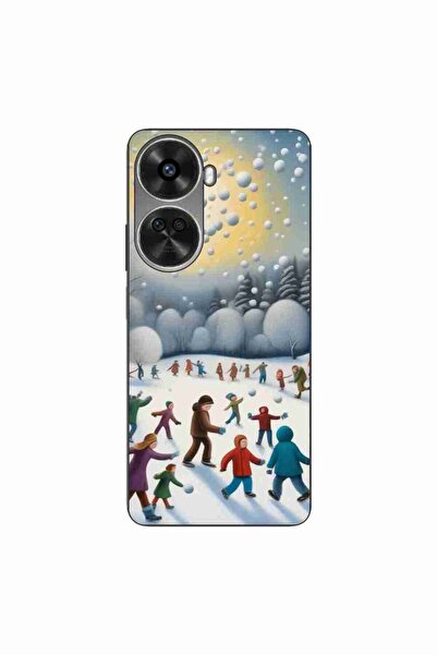 OEM Калъф, съвместим с Huawei Nova 12 SE, силиконов гел TPU, с десен  "Деца и...