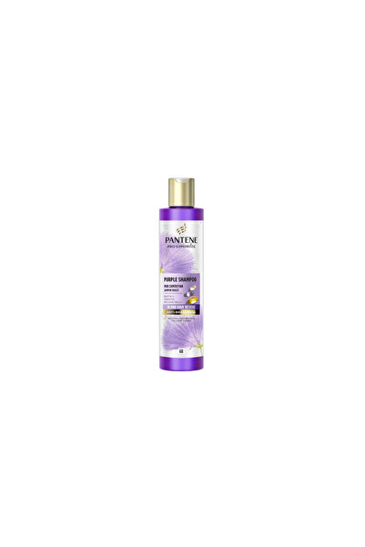 Pantene Sampon Pro-V Miracles Silky & Glowing Purple pentru neutralizarea ton...