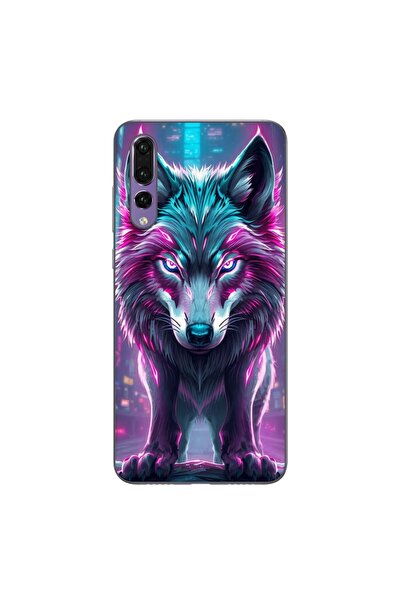OEM Θήκη συμβατή με Huawei P20 Pro Σιλικόνης Gel TPU Μοντέλο Cyberpunk Wolf