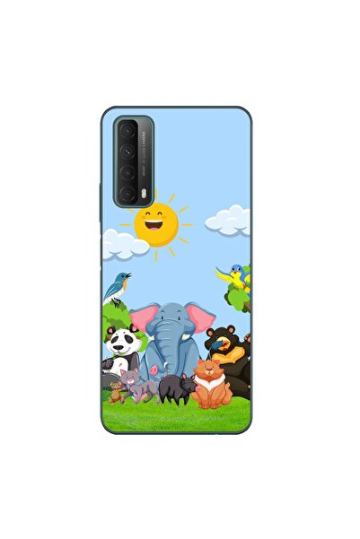 OEM Калъф, съвместим с Huawei P Smart 2021, силиконов гел TPU, с десен  "Прия...