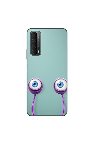 OEM Husa compatibila cu Huawei P Smart 2021 Silicon Gel Tpu Model Snail Eyes