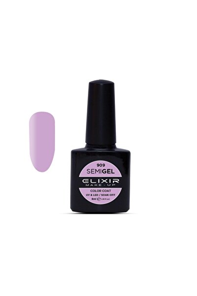 Elixir SEMI GEL (ΗΜΙΜΟΝΙΜΟ ΒΕΡΝΙΚΙ) - 909 (PERIWINKLE) 8ML