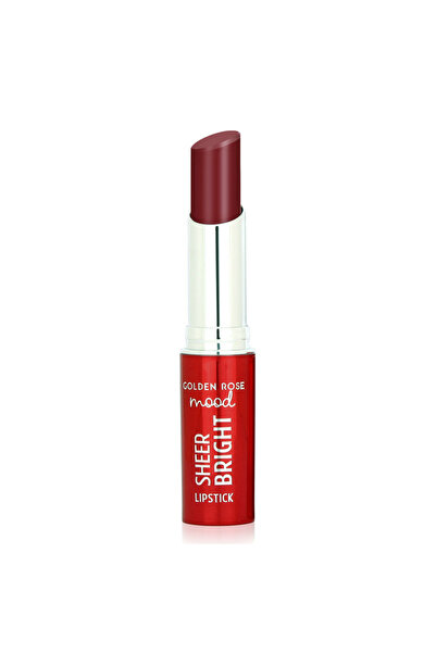 Golden Rose MOOD SHEER BRIGHT LIPSTICK 108 ROSY PLUM 3.3GR