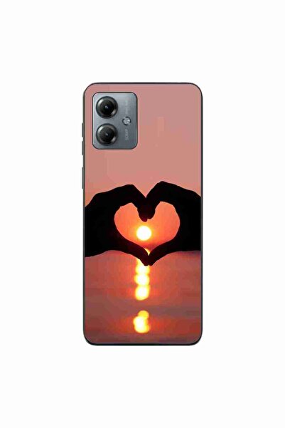 OEM Husa compatibila cu Motorola Moto G14 Silicon Gel Tpu Model Glow of Love
