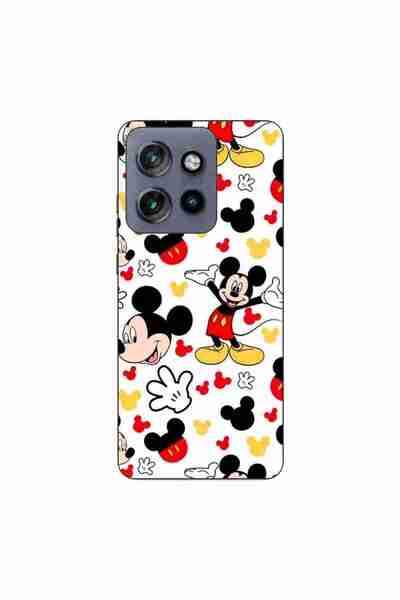 OEM Husa compatibila cu Motorola Edge 50 Neo Silicon Gel Tpu Model Mickey Coo...