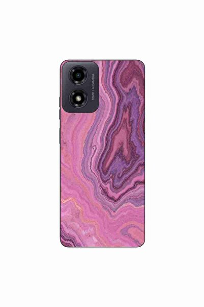OEM Husa compatibila cu Motorola Moto G04 Silicon Gel Tpu Model Pink Quartz M...