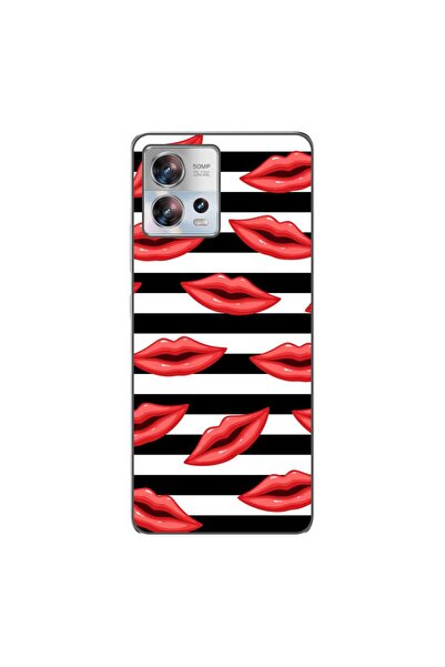 OEM Husa compatibila cu Motorola Edge 30 Fusion Silicon Gel Tpu Model Striped...