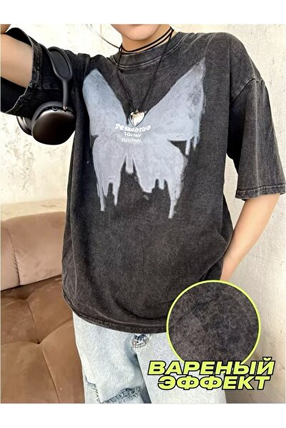 bellanova Unisex Oversize Printed T-Shirt Streetwear Comfortable Fit Daily Pr...