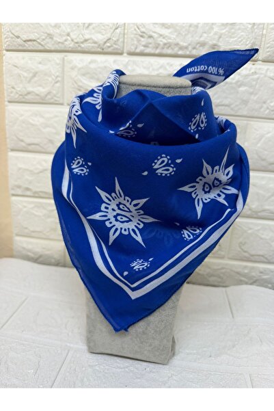 sema aksesuar Star Flower Ethnic Patterned Scarf Bandana - Gift