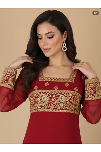 ASIAN Rawa Jalabiya Stylish Women's Jalabiya with Luxurious Gold Design