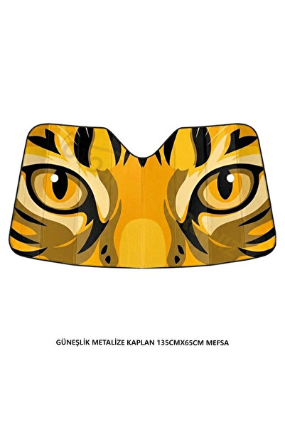 mefsa GÜNEŞLİK METALİZE ÖN CAM KAPLAN 135CMX65CM