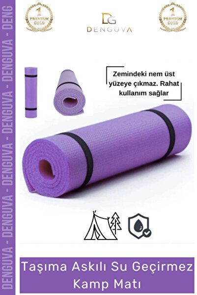 Denguva #KampMatı Taşıma Askılı Dayanıklı Konforlu Yoga Pilates Fitness Matı ...