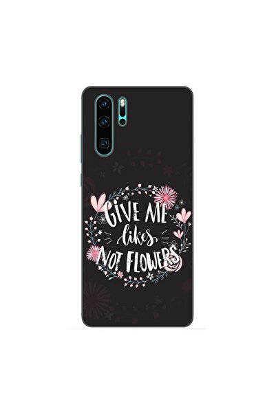 OEM Husa compatibila cu Huawei P30 Pro Silicon Gel Tpu Model Mesaj Give Me Likes