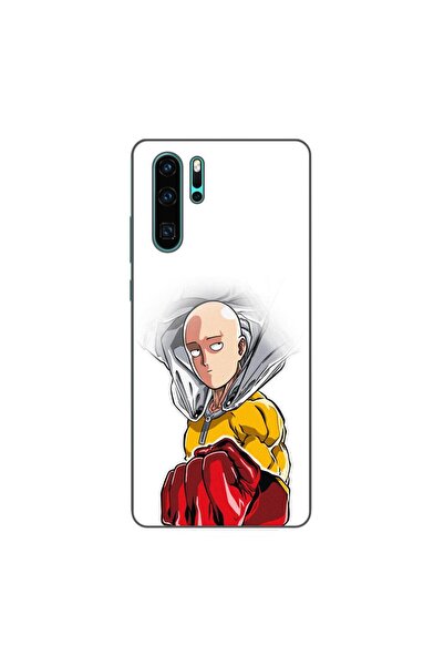 OEM Husa compatibila cu Huawei P30 Pro Silicon Gel Tpu Model One Punch Man Sa...