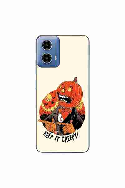 OEM Husa compatibila cu Motorola Moto G34 Silicon Gel Tpu Model Halloween Kee...