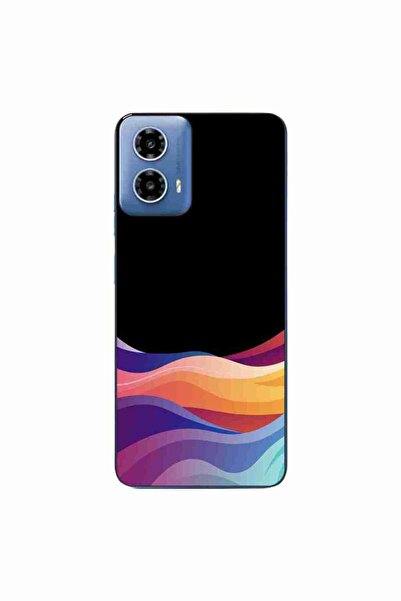OEM Husa compatibila cu Motorola Moto G34 Silicon Gel Tpu Model Neon Waves