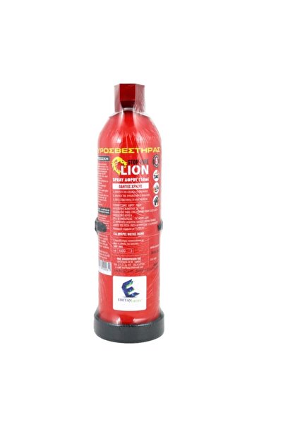 Lion ΠΥΡΟΣΒΕΣΤΗΡΑΣ ΜΗΧΑΝΙΚΟΥ ΑΦΡΟΥ 1KG ΤΥΠΟΥ A+B ΣΠΡΕΙ ΜΕ ΧΡΩΜΑΤΙΚΟ ΔΕΙΚΤΗ