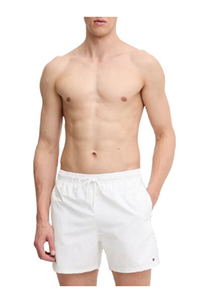 Tommy Hilfiger Ανδρικό Μαγιό Λευκό UM0UM03481-YCF
