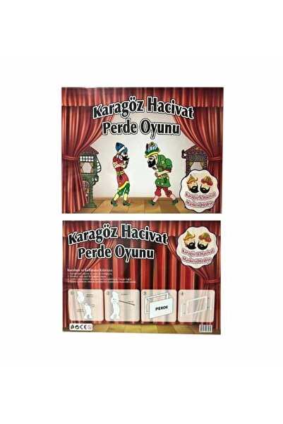 abnturk Hacivat ve Karagöz Kukla Perde Oyunu Çocuk Eğlencesinde Bir Numara Gö...