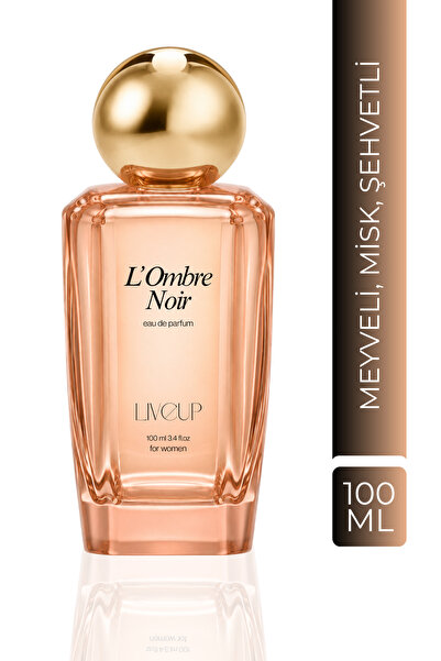 Liveup Niche Serisi L'ombre Noir Kadın Parfümü 100ml | Meyveli, Misk, Şehvetl...
