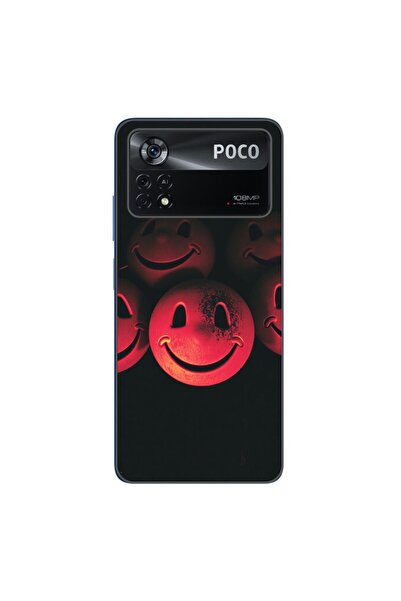 OEM Husa compatibila cu Xiaomi Poco X4 Pro Silicon Gel Tpu Model Grungy Smile...