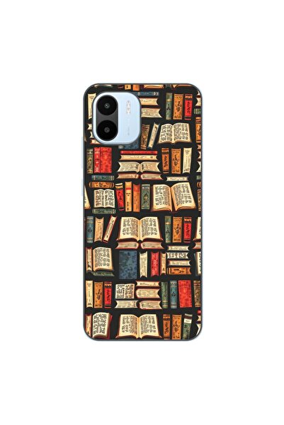 OEM Case compatible with Xiaomi Redmi A1 Silicone Gel Tpu Model Books Pattern
