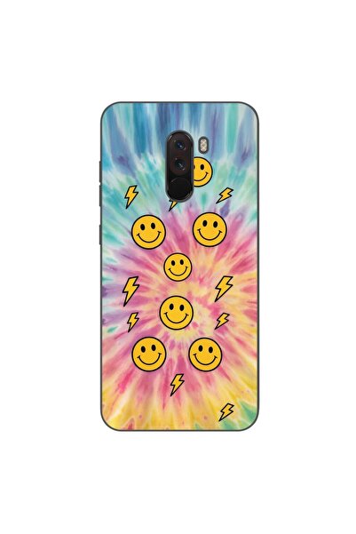 OEM Case compatible with Xiaomi Pocophone F1 Silicone Gel Tpu Pattern Retro S...