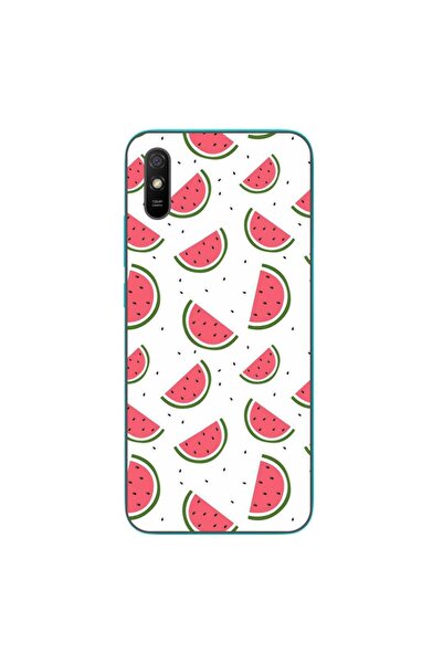 OEM Case compatible with Xiaomi Redmi 9A Silicone Gel Tpu Model Watermelons P...