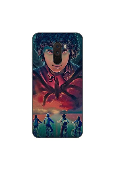 OEM Case compatible with Xiaomi Pocophone F1 Silicone Gel Tpu Pattern Strange...