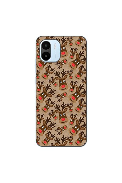 OEM Husa compatibila cu Xiaomi Redmi A1 Silicon Gel Tpu Model Craciun Rudolf ...