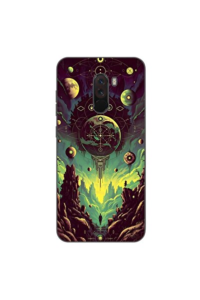 OEM Θήκη συμβατή με Xiaomi Pocophone F1 Σιλικόνης Gel TPU με σχέδιο Μυστικός ...