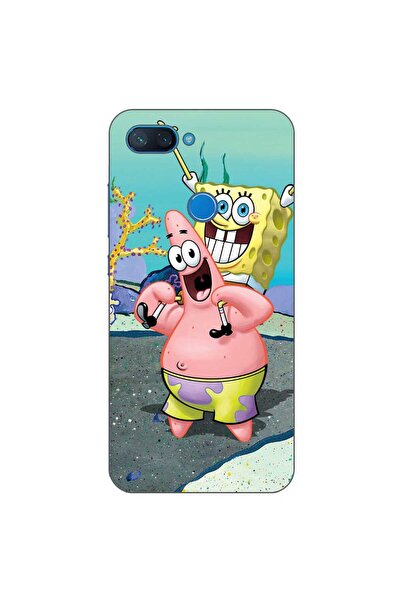 OEM Husa compatibila cu Xiaomi Mi 8 Lite Silicon Gel Tpu Model Spongebob