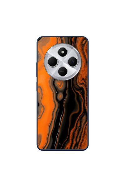 OEM Husa compatibila cu Xiaomi Redmi 14C Silicon Gel Tpu Model Metallic Lava ...