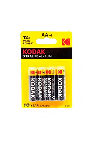 Kodak Set 4 Baterii Alcaline R6 Extralife
