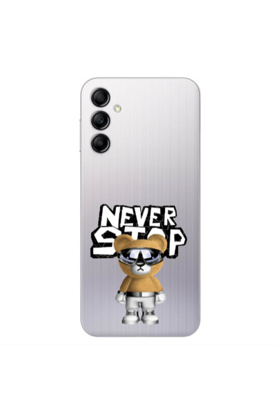 Other Samsung A14 5G Never stop Transparent Silicone TPU Θήκη
