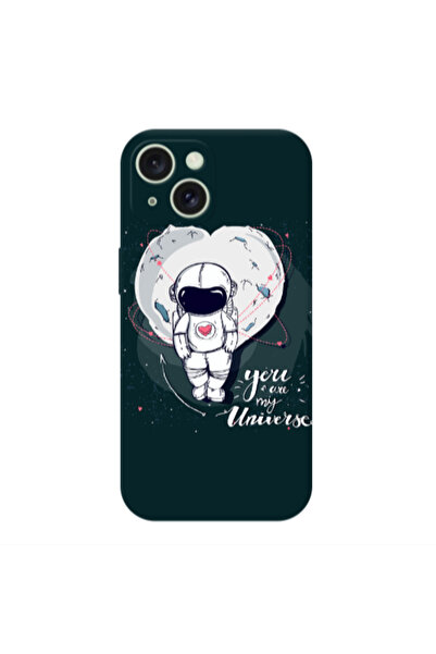 Other Apple iPhone 15 Plus You are my universe Transparent Silicone TPU Θήκη