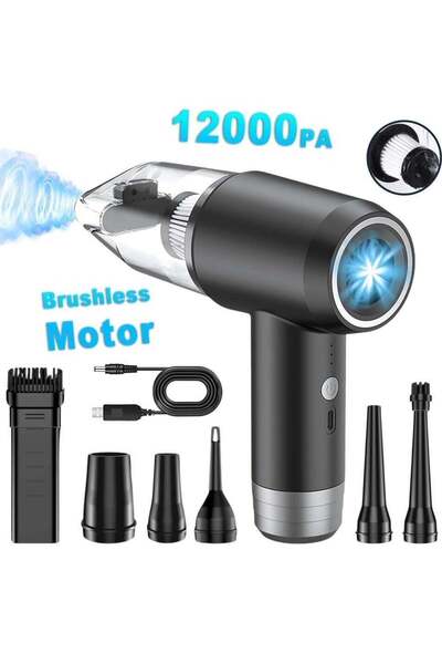 Changli Car Vacuum Cleaner Cordless and Air Duster, Air Blow Powerful brushle...