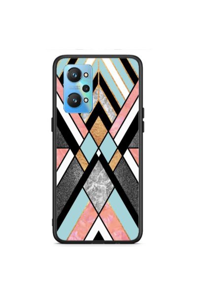 Other Realme Gt Neo 2 marble mix Black Glossy Θήκη