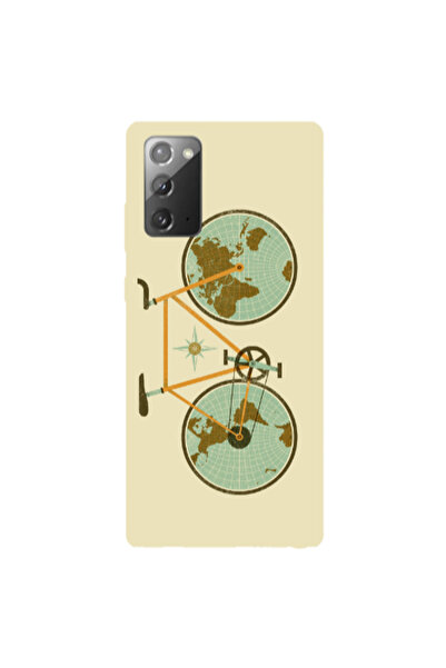 Other Samsung Note 20 Bike map Transparent Silicone TPU Θήκη