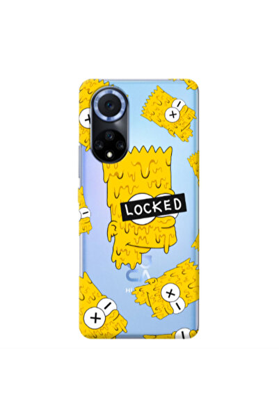 Other Huawei Nova 9 Bart Simpson Transparent Silicone TPU Θήκη