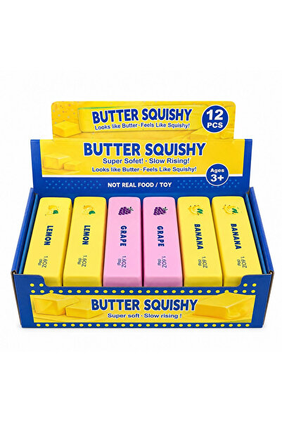 BaoBao Jucărie Antistres Butter Squishy Aromat , 13cm- Squishy în Formă de Unt /