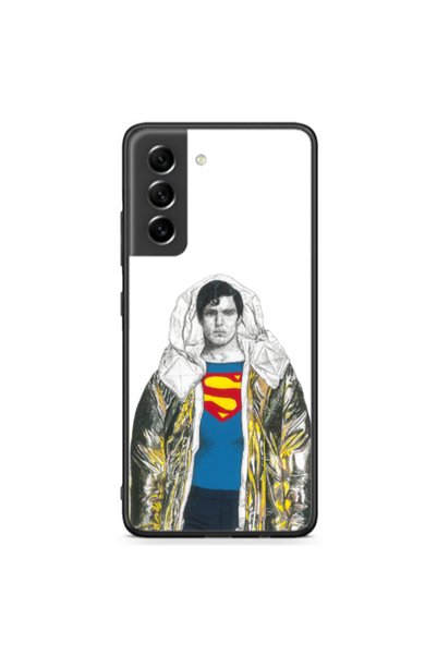 Other Samsung S21 FE Superman 2 Black Glossy Θήκη