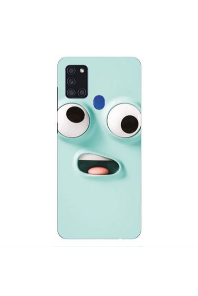 Other Samsung A21S Strange face Transparent Silicone TPU Θήκη
